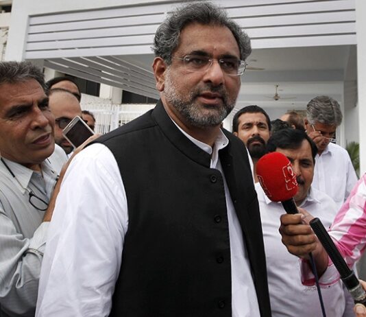 NAB law amended to cover up PTI government’s corruption: Shahid Khaqan Abbasi NAB law amended to cover up PTI government's corruption: Shahid Khaqan Abbasi