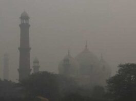 Air quality index reached dangerous levels in Lahore Air quality index reached dangerous levels in Lahore