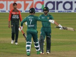 Pakistan defeated Bangladesh by 4 wickets In first T20 Pakistan defeated Bangladesh by 4 wickets In first T20