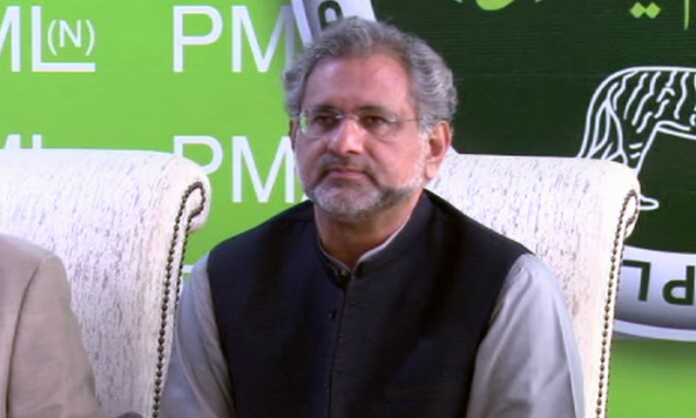 PM is not ashamed to make allegations: Shahid Khaqan Abbasi