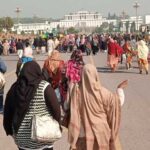 Islamabad government teachers sit in front of Parliament House Islamabad government teachers sit in front of Parliament House