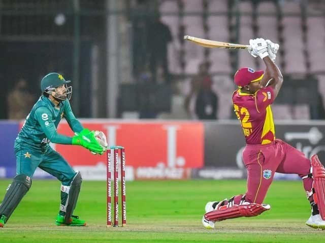 West Indies continue batting against Pakistan