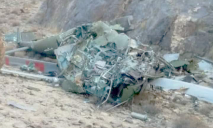 Pakistan Army helicopter crashes in Siachen