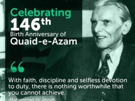Nation celebrates Quaid-e-Azam Muhammad Ali Jinnah’s birthday today Nation celebrates Quaid-e-Azam Muhammad Ali Jinnah's birthday today