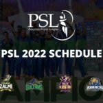 PSL 2022 Schedule Announced PSL 2022 Schedule Announced
