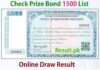 1500 Rs Prize Bond List No 90 16 May 2022 Rawalpindi Winner List 1500 Rs Prize Bond
