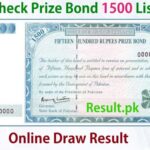 1500 Rs Prize Bond List No 90 16 May 2022 Rawalpindi Winner List 1500 Rs Prize Bond