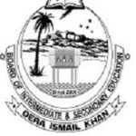 DI Khan Board Inter Part 2 Annual Exams Date Sheet 2022 Bise DI Khan